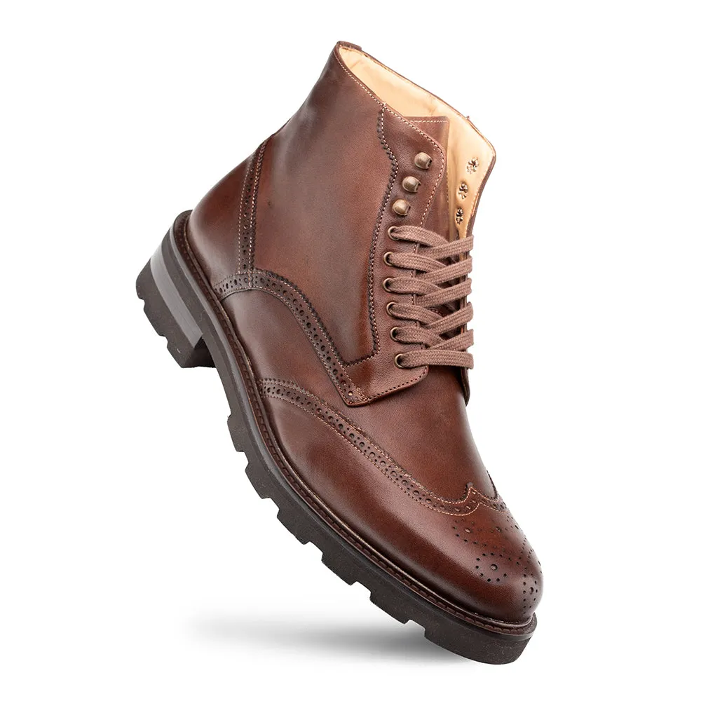 Calf Wing Tip Lug Boot sold by Mezlan product image thumbnail 2