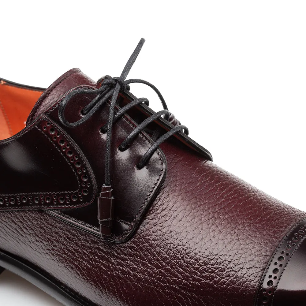 Hi-Shine Calf/Deer Cap Toe Derby sold by Mezlan product image thumbnail 4