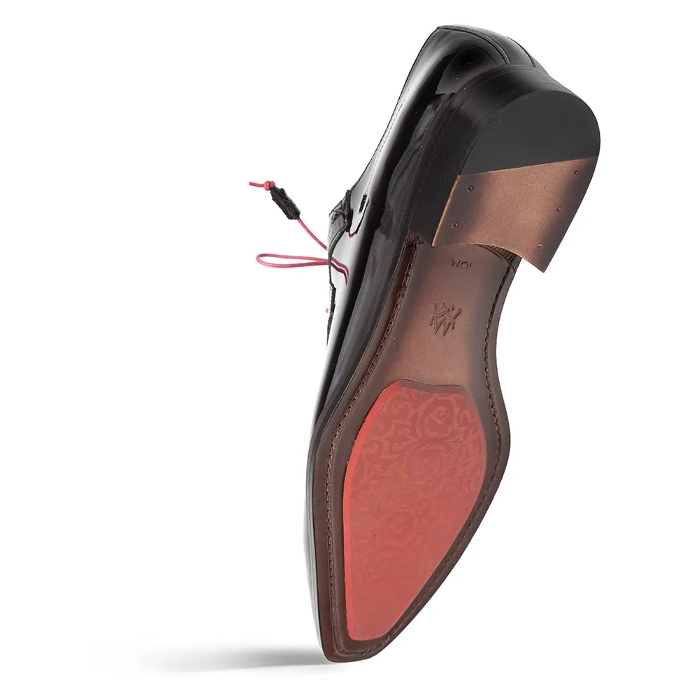 Asymmetrical Hi-Shine/Crocodile Oxford sold by Mezlan product image thumbnail 3