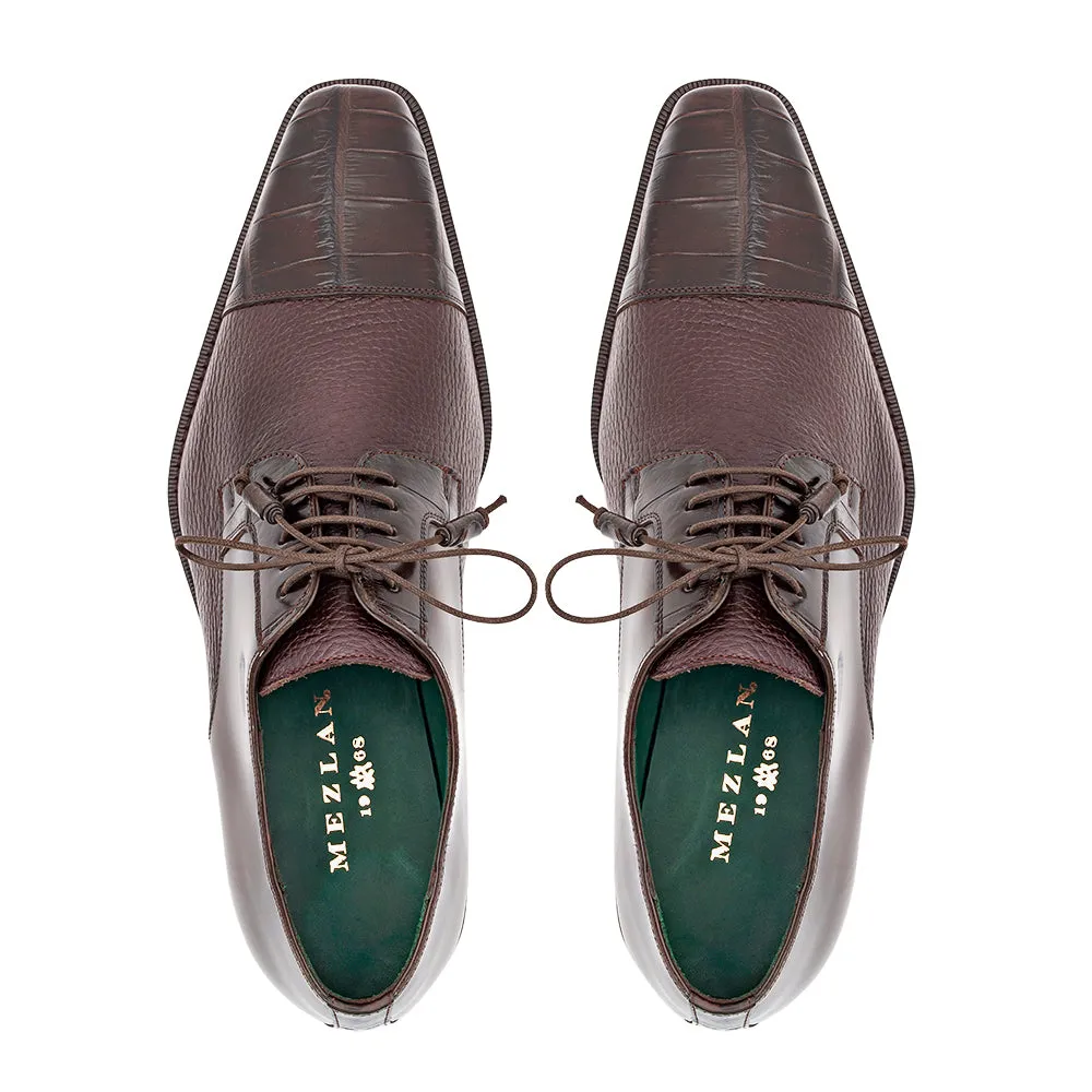 Alligator/Calfskin Cap Toe Derby sold by Mezlan product image thumbnail 4