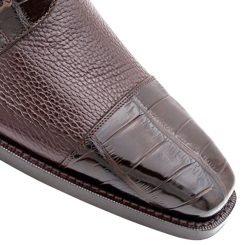 Alligator/Calfskin Cap Toe Derby sold by Mezlan product image thumbnail 5