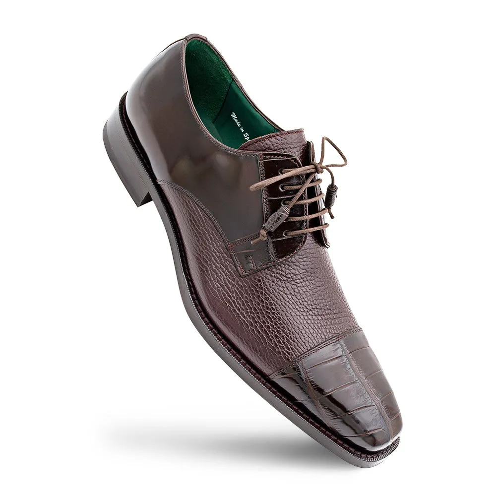 Alligator/Calfskin Cap Toe Derby sold by Mezlan product image thumbnail 2