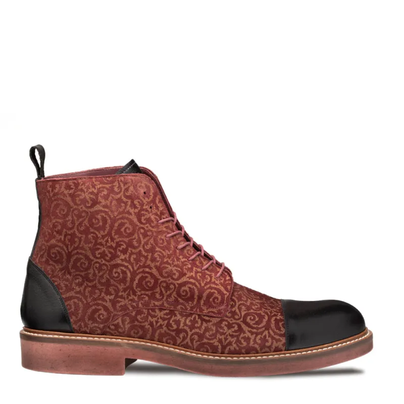 Patterned Cap Toe Boot sold by Mezlan