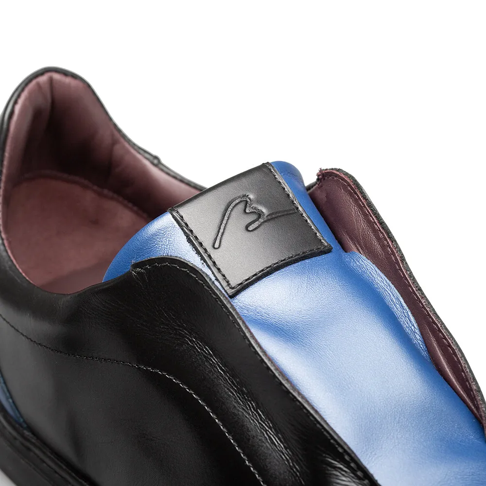Color-Block Leather Sneaker sold by Mezlan product image thumbnail 4