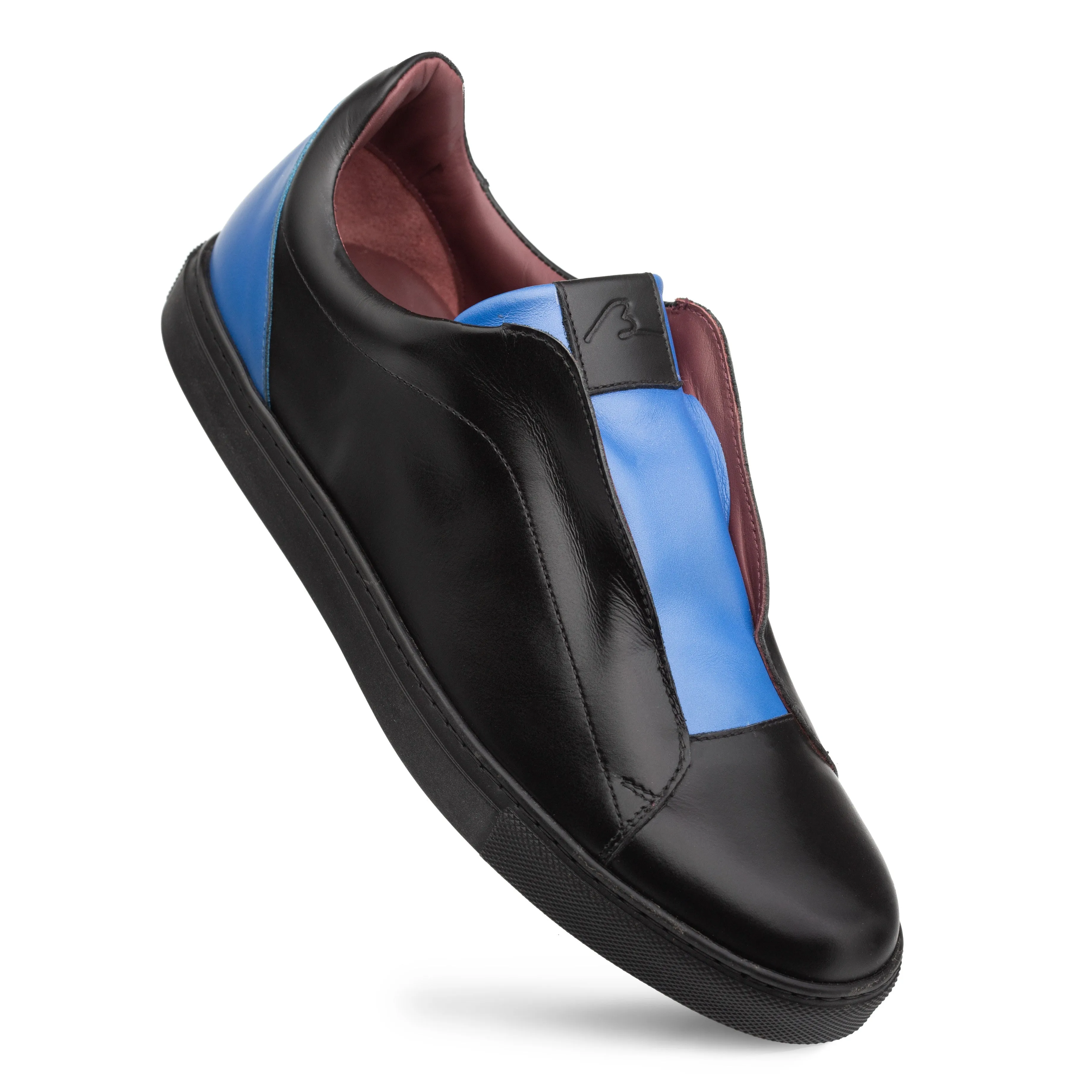 Color-Block Leather Sneaker sold by Mezlan product image thumbnail 2
