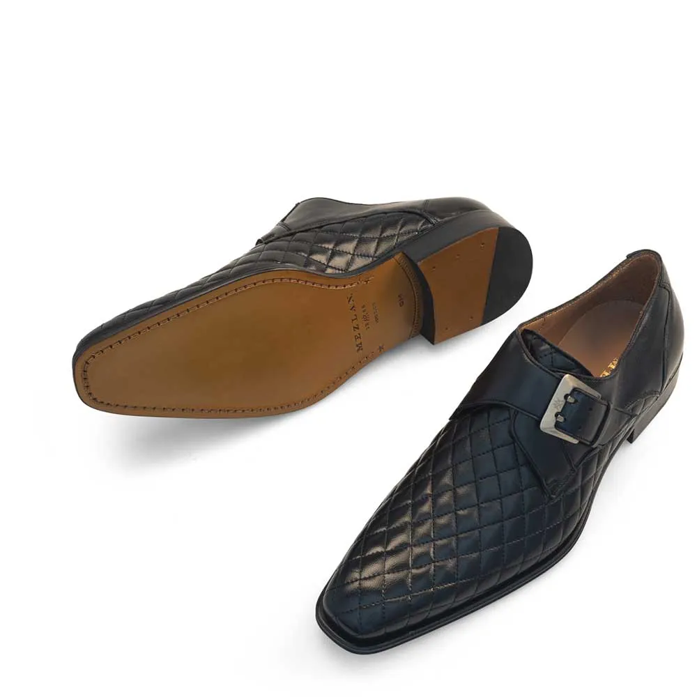 Quilted Monk Strap sold by Mezlan product image thumbnail 4