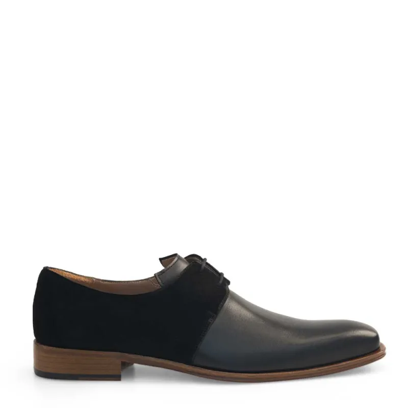 Suede and Leather Derby sold by Mezlan