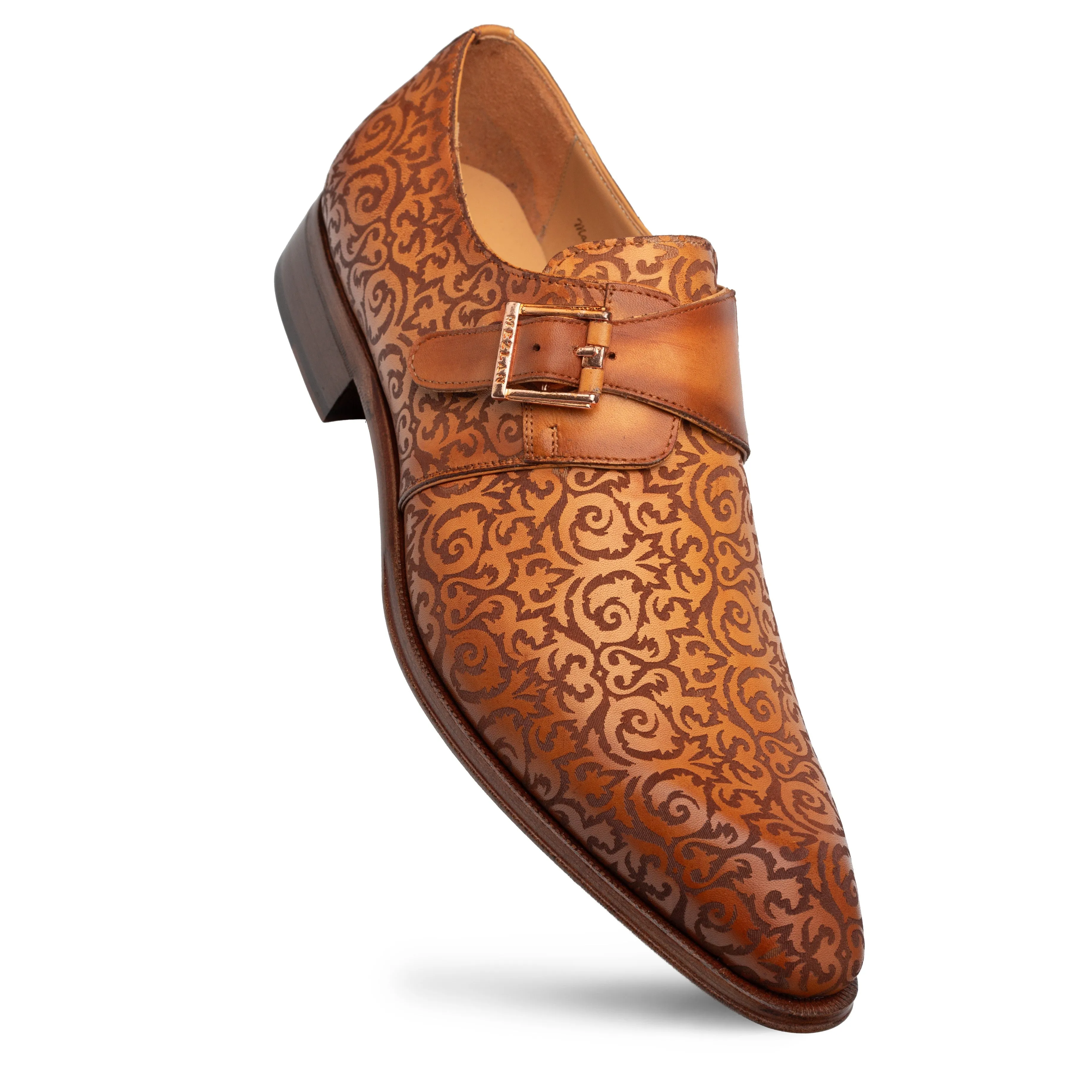 Soria Laser-Print Monk Strap sold by Mezlan product image thumbnail 2