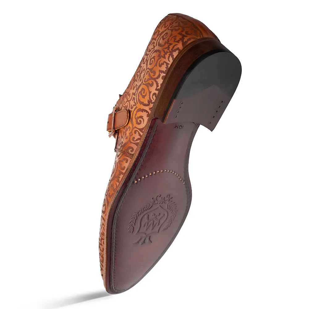 Soria Laser-Print Monk Strap sold by Mezlan product image thumbnail 3
