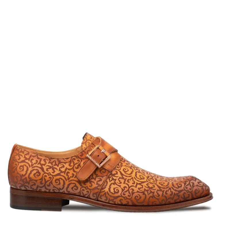 Soria Laser-Print Monk Strap sold by Mezlan