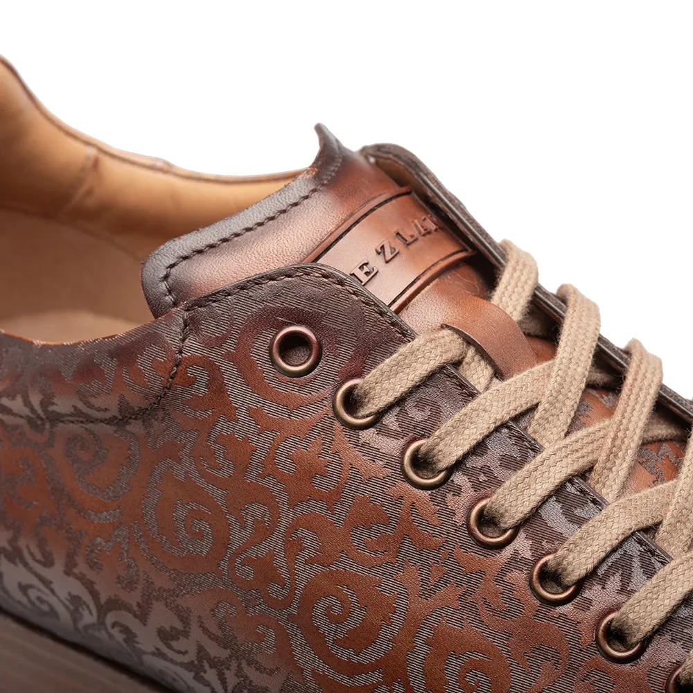 Portico Laser-Print Sneaker sold by Mezlan product image thumbnail 4