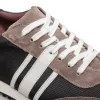 Tri-Tone Suede Trainer sold by Mezlan