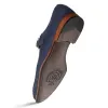 Ayllon Woven Suede Monk Strap sold by Mezlan