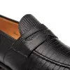 Mayor Lizard Penny Loafer sold by Mezlan