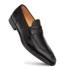 Mayor Lizard Penny Loafer sold by Mezlan