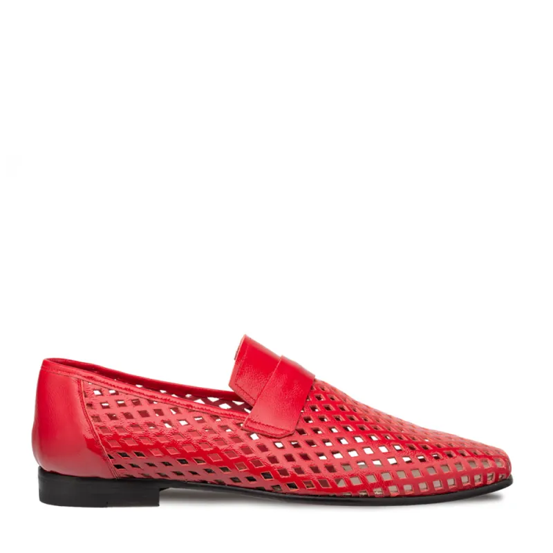 Perforated Calf Loafer sold by Mezlan