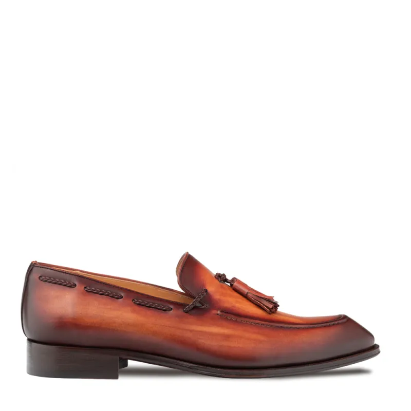 Apron Toe Tasseled Loafer sold by Mezlan
