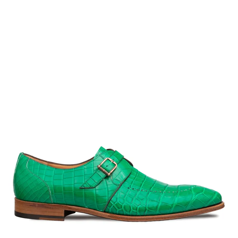 Alligator Monk Strap sold by Mezlan
