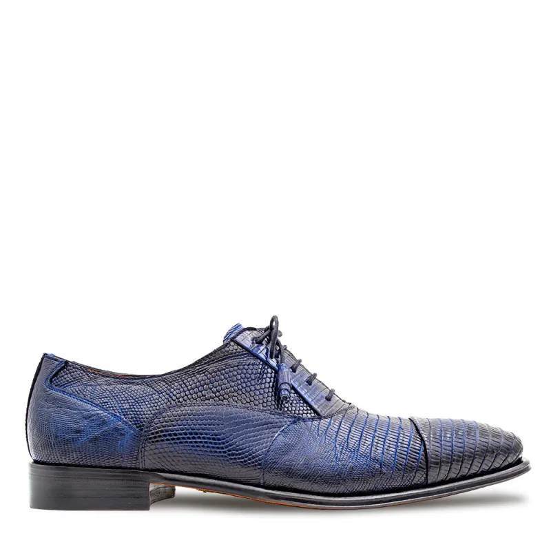 Cap Toe Lizard Lace Up sold by Mezlan
