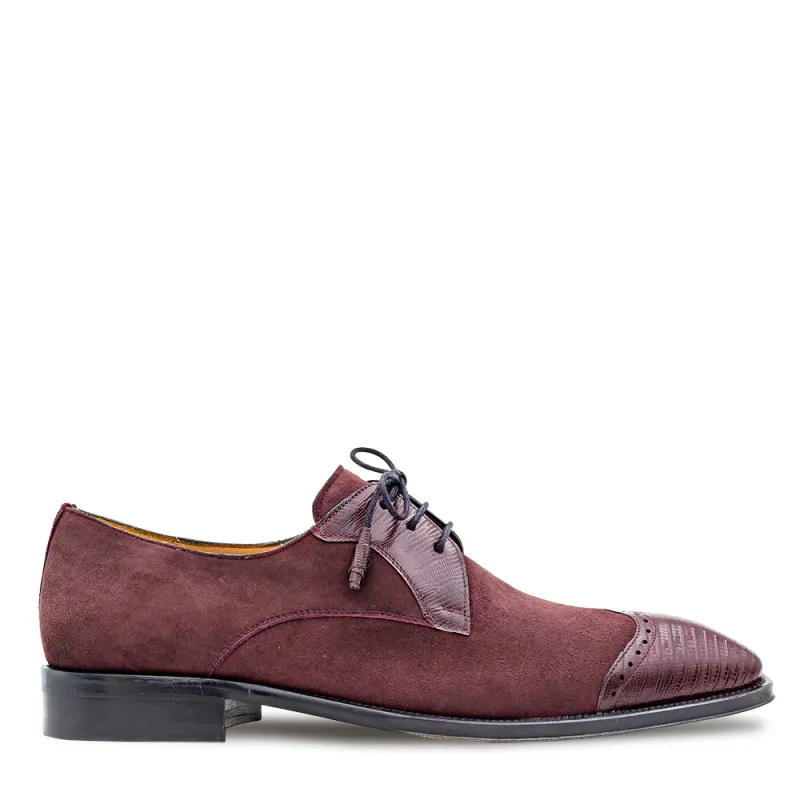 Lizard/Suede Lace Up sold by Mezlan