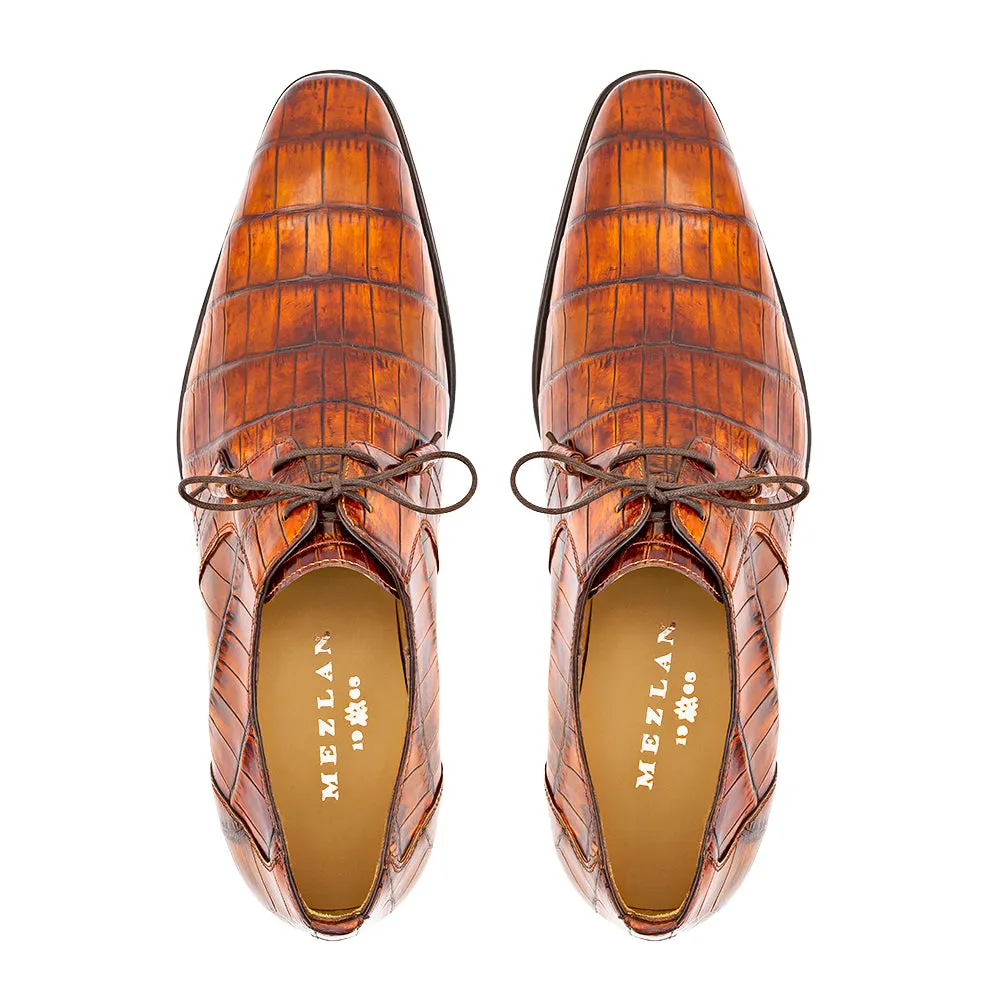 Hi-Shine Alligator Lace Up sold by Mezlan product image thumbnail 4