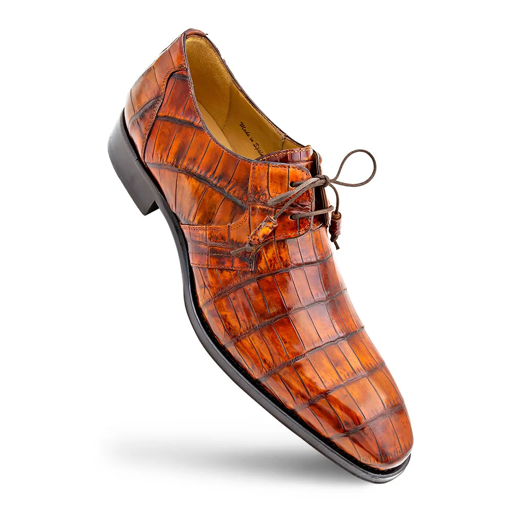 Hi-Shine Alligator Lace Up sold by Mezlan product image thumbnail 2