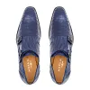 Crocodile Double Monk Strap sold by Mezlan