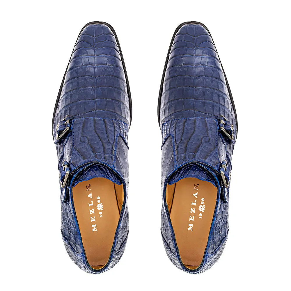 Crocodile Double Monk Strap sold by Mezlan product image thumbnail 4