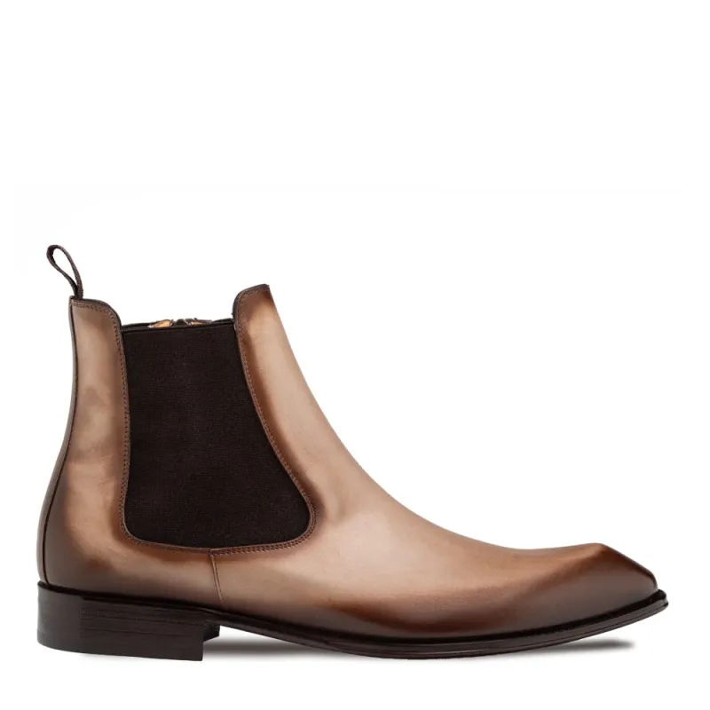 Patina Calf Chelsea Boot sold by Mezlan