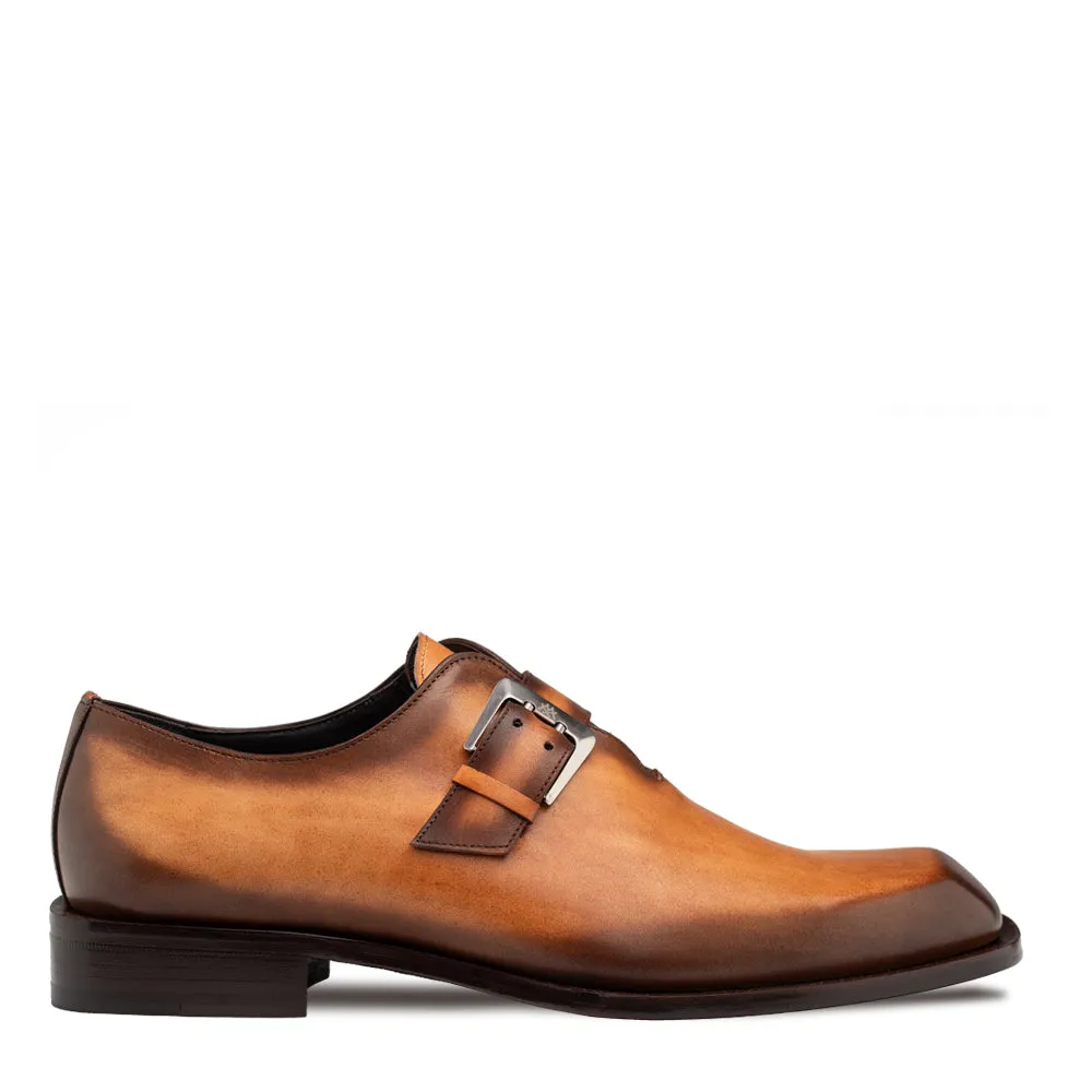 Plain Chiseled Toe Monk Strap sold by Mezlan