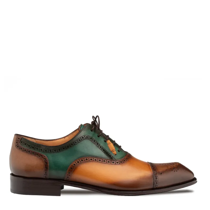Galante Tri-tone Cap Toe Oxford sold by Mezlan