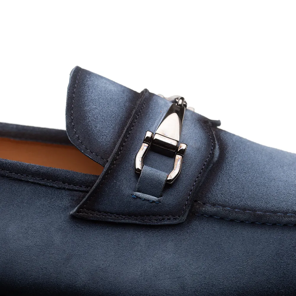 Bracco Suede Ornament Loafer sold by Mezlan product image thumbnail 4