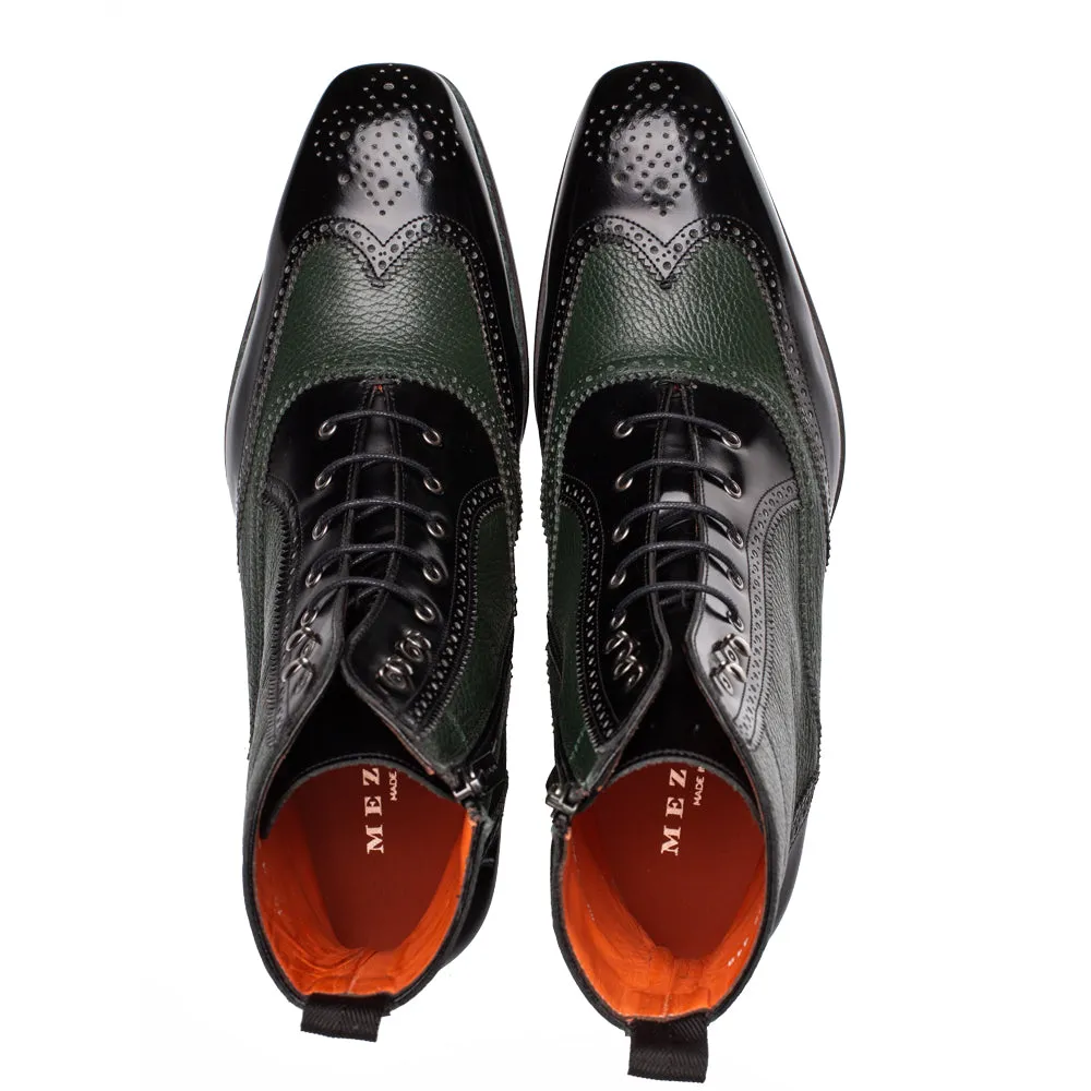 Two-Tone Wing Tip Boot Oxford sold by Mezlan product image thumbnail 4