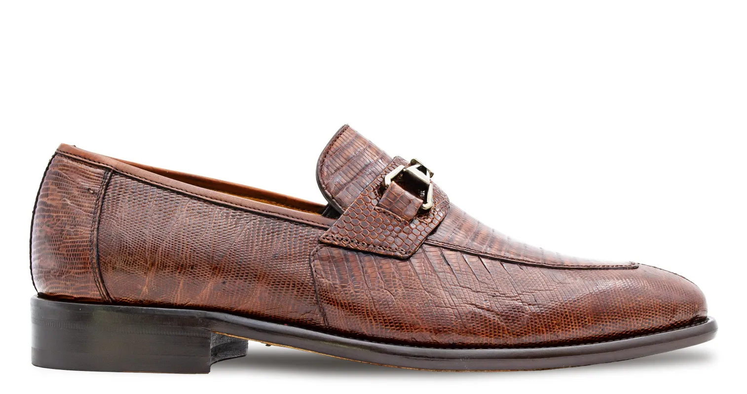 Lizard Ornament Loafer sold by Mezlan