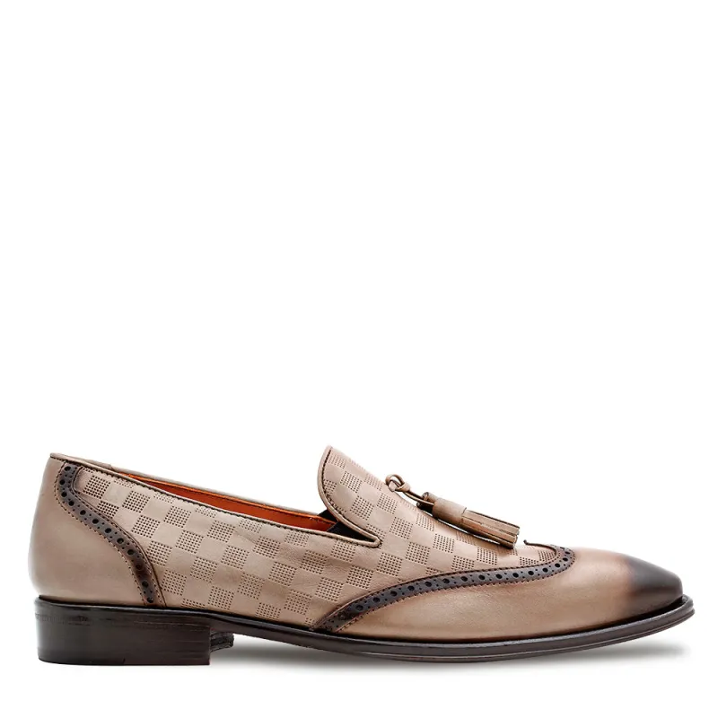 Embossed Tassel Slip On sold by Mezlan
