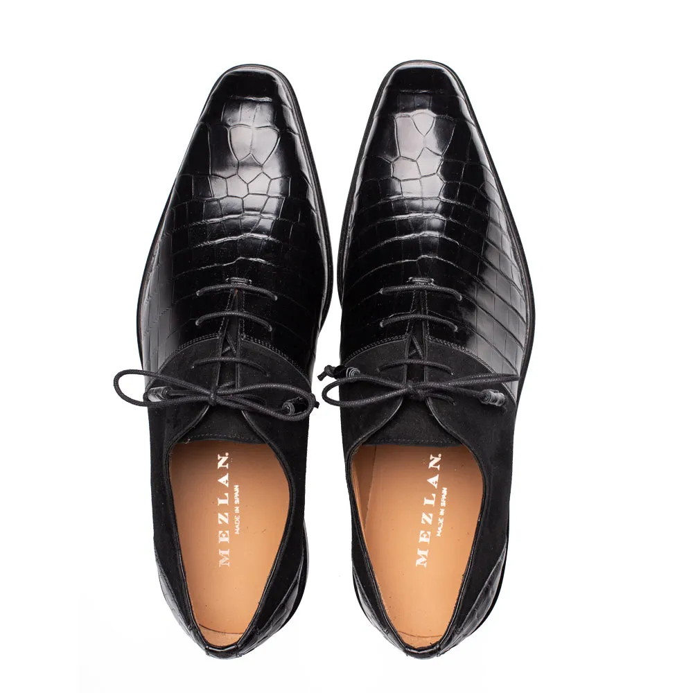 Alligator/Suede Oxford sold by Mezlan product image thumbnail 5