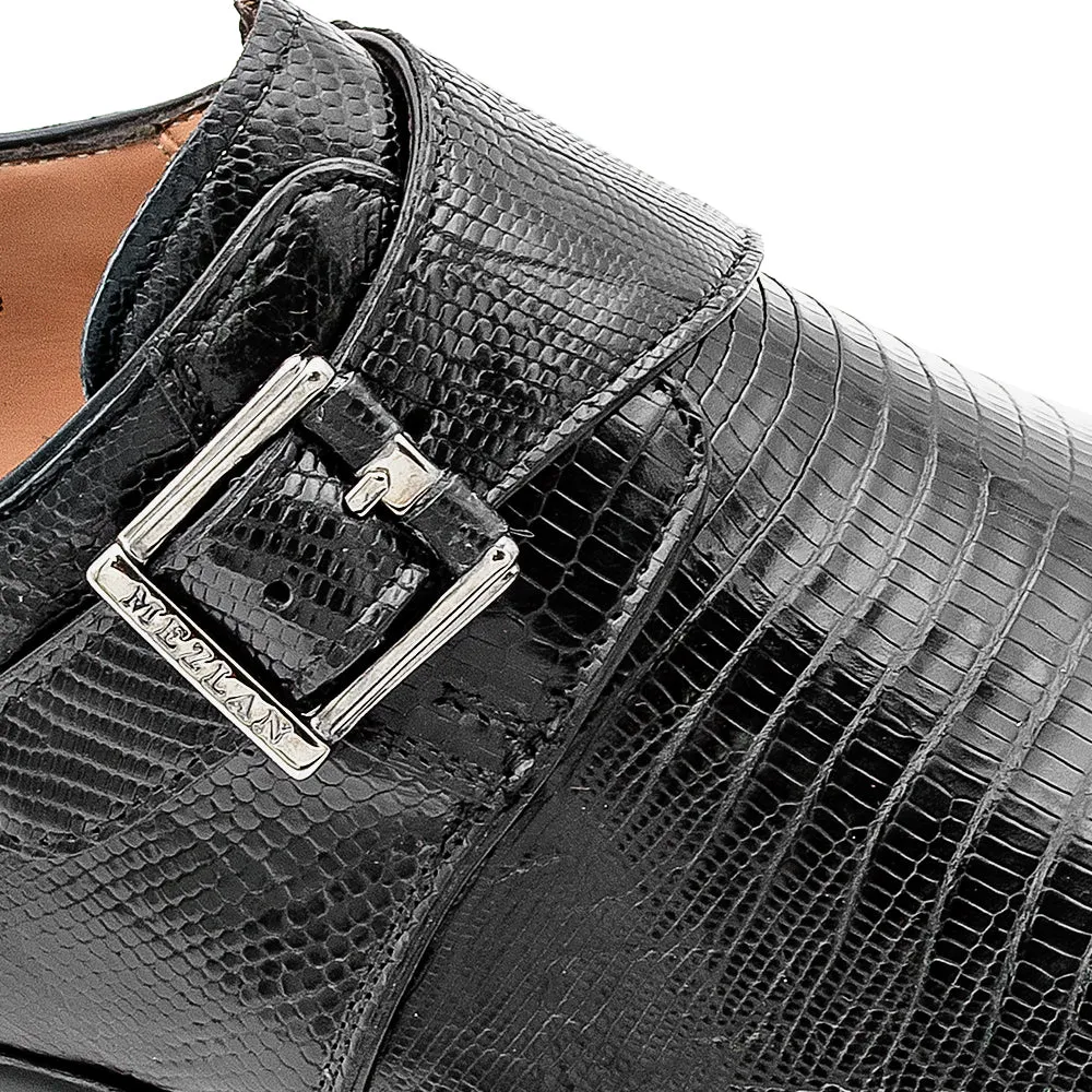 Lizard Plain Toe Monk Strap sold by Mezlan product image thumbnail 4