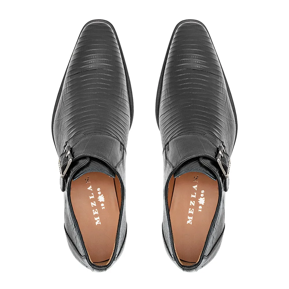 Lizard Plain Toe Monk Strap sold by Mezlan product image thumbnail 5