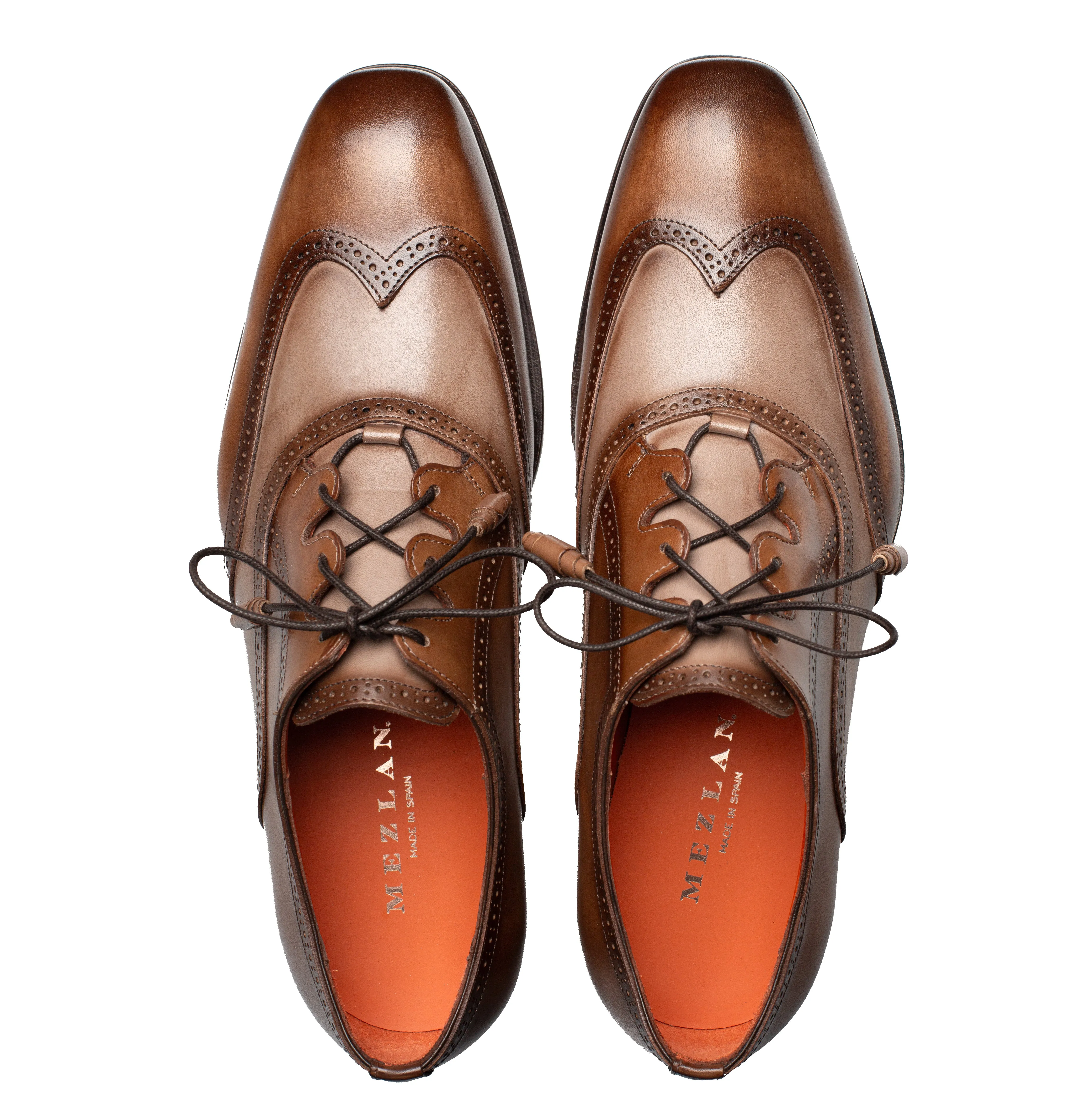 Two-Tone Wing Tip Derby sold by Mezlan product image thumbnail 5
