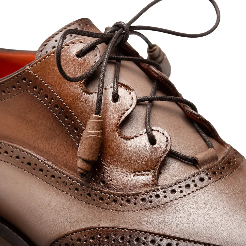 Two-Tone Wing Tip Derby sold by Mezlan product image thumbnail 4