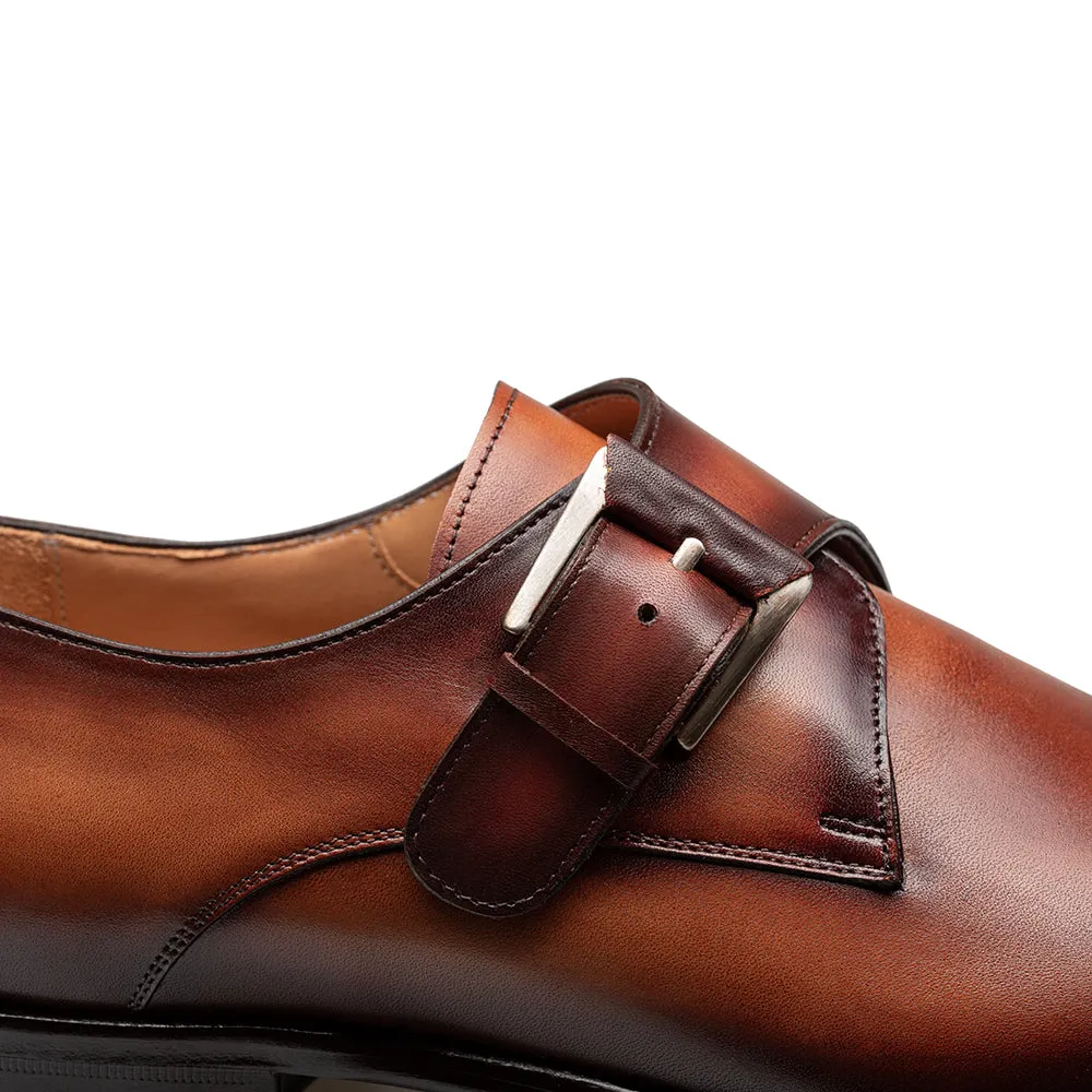Patina Calf Plain Toe Monk sold by Mezlan product image thumbnail 4