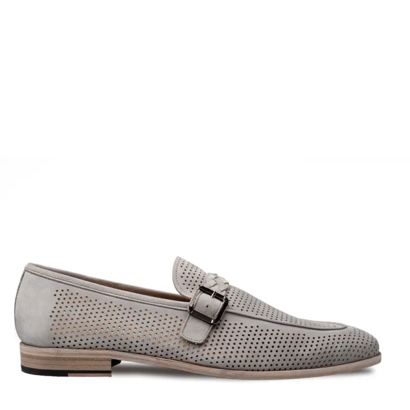Perforated Nubuck Mocassin sold by Mezlan