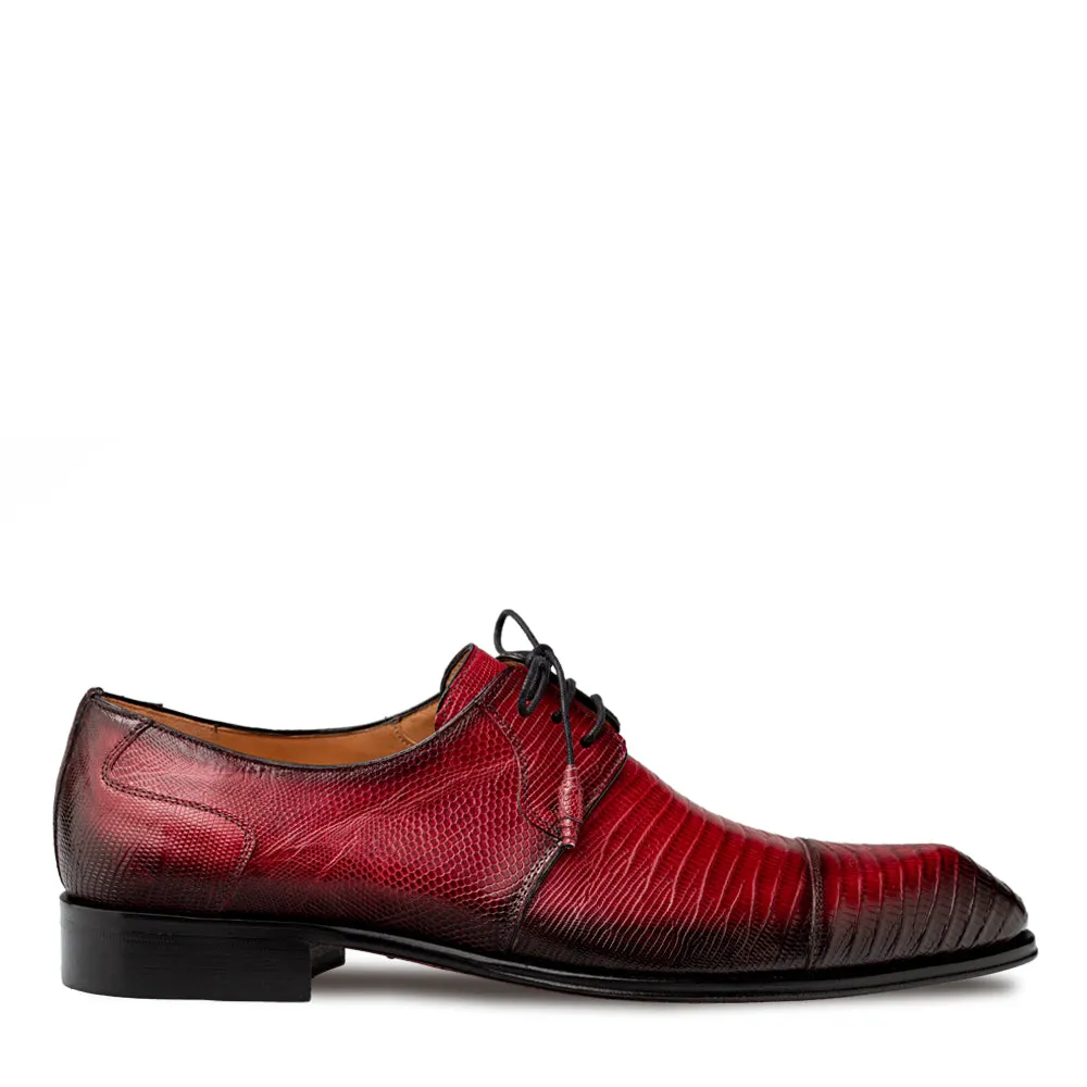 Lizard Cap Toe Derby sold by Mezlan