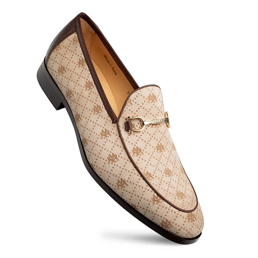 Printed Suede Ornament Loafer sold by Mezlan product image thumbnail 2