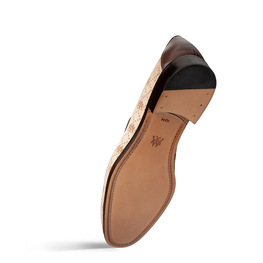 Printed Suede Ornament Loafer sold by Mezlan product image thumbnail 3