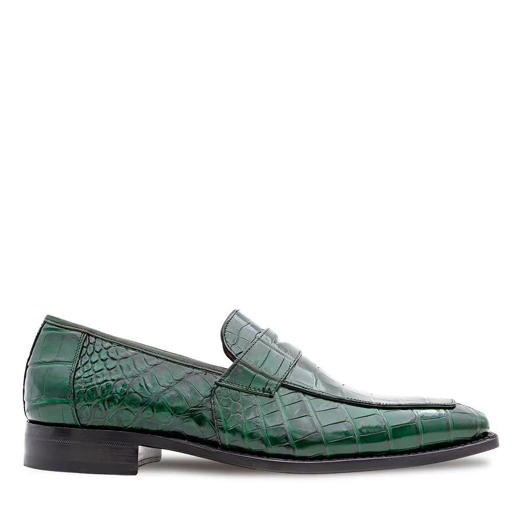 Alligator Penny Loafer sold by Mezlan