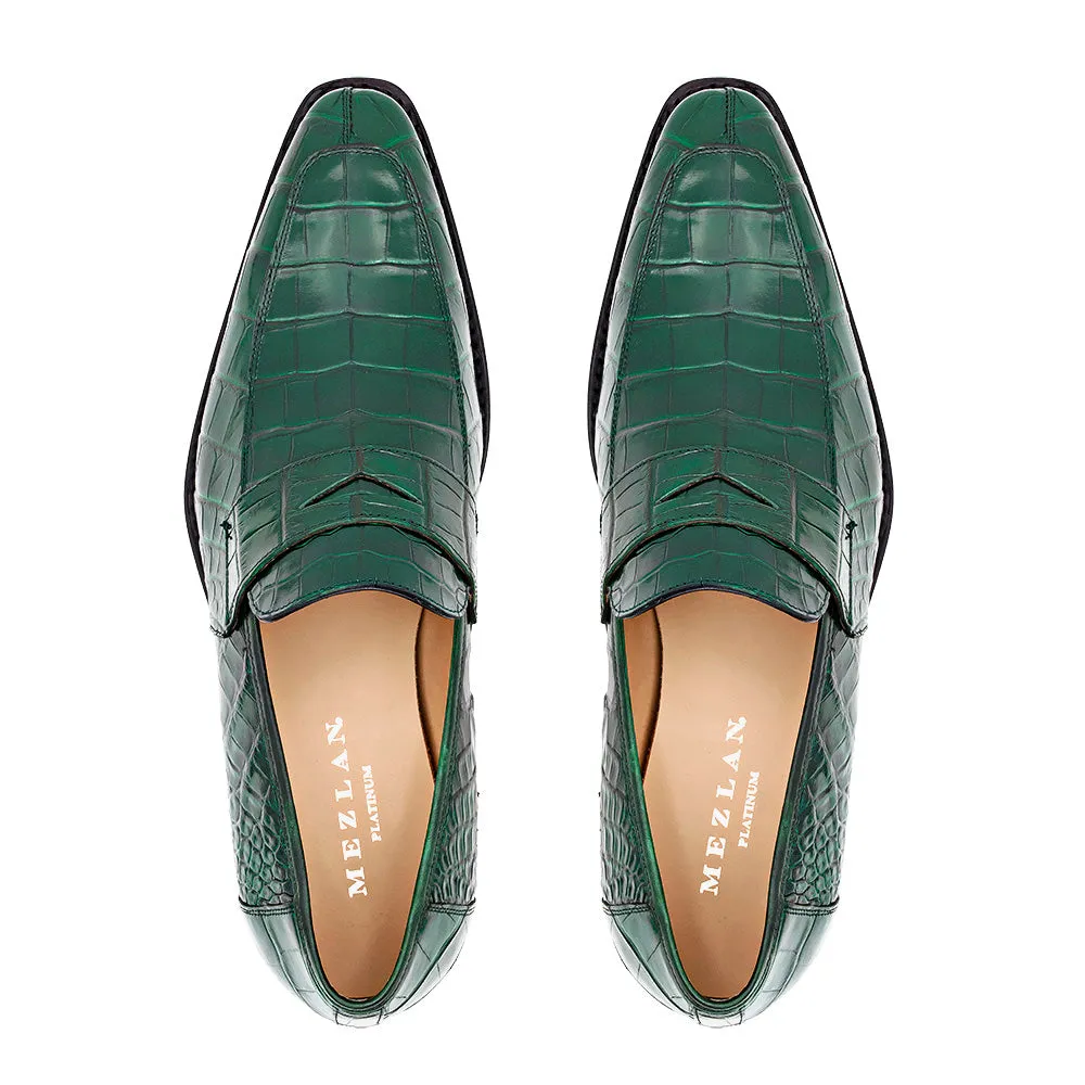 Alligator Penny Loafer sold by Mezlan product image thumbnail 4