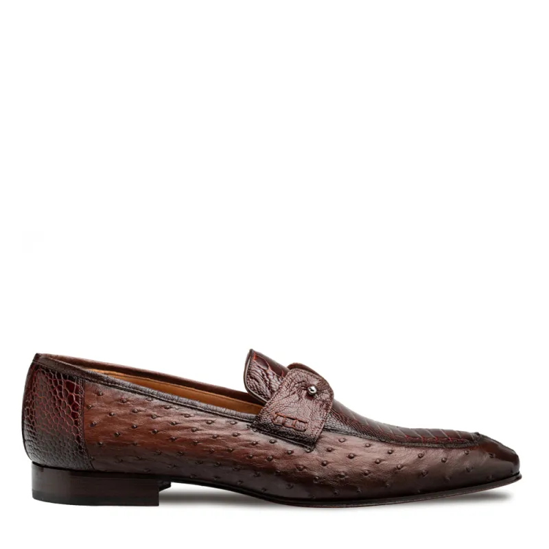 Ostrich Ornament Slip On made by Mezlan