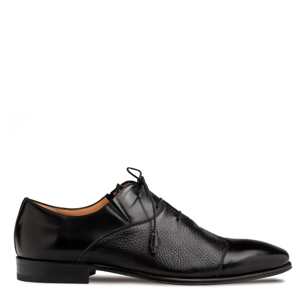 Hi-Shine Calf/Deerskin Oxford sold by Mezlan