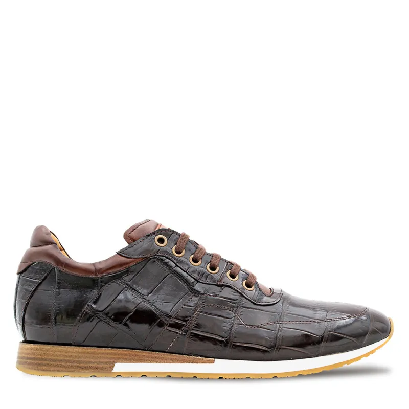 Alligator Dress Sneaker made by Mezlan